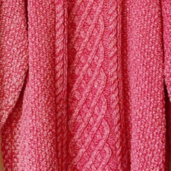 Rare Free People Chunky Cable Knit Sweater Dress Medium - Picture 15 of 16